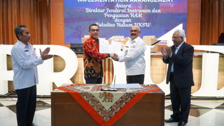 FH UKSW Hadirkan Kemenham RI Bahas Keterkaitan Ketahanan Pangan dan HAM