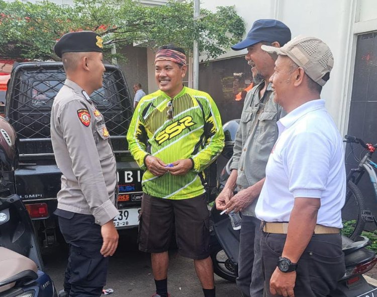 Pastikan Kamtibmas Tetap Aman,Polsek Cikole Gelar Patroli