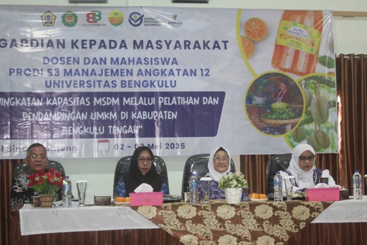 Pendampingan UMKM Berbasis Digitalisasi: Langkah Strategis Bengkulu Tengah Tingkatkan Ekonomi Lokal