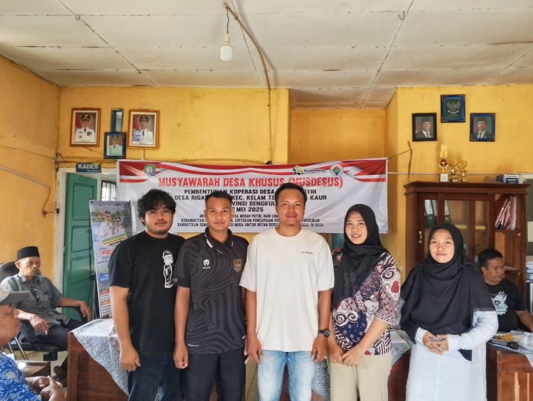 Pemdes Rigangan lll Gelar Musdes Guna Membentuk Koperasi Desa Merah Putih