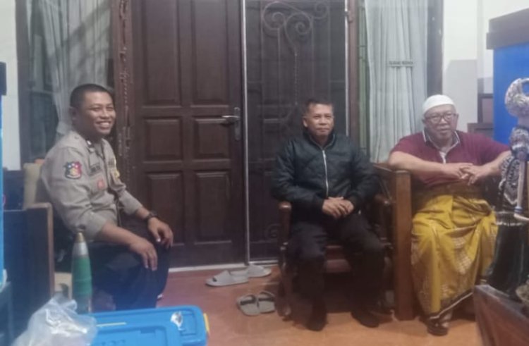 Demi Terpelihara Wilayah Aman Kondusif, Bhabinkamtibmas Polsek Sukaraja Laksanakan Sambang Warga