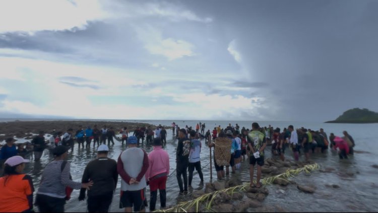 Masyarakat Miangas Laksanakan Tradisi Adat Manammi sebagai Wujud Pelestarian Budaya