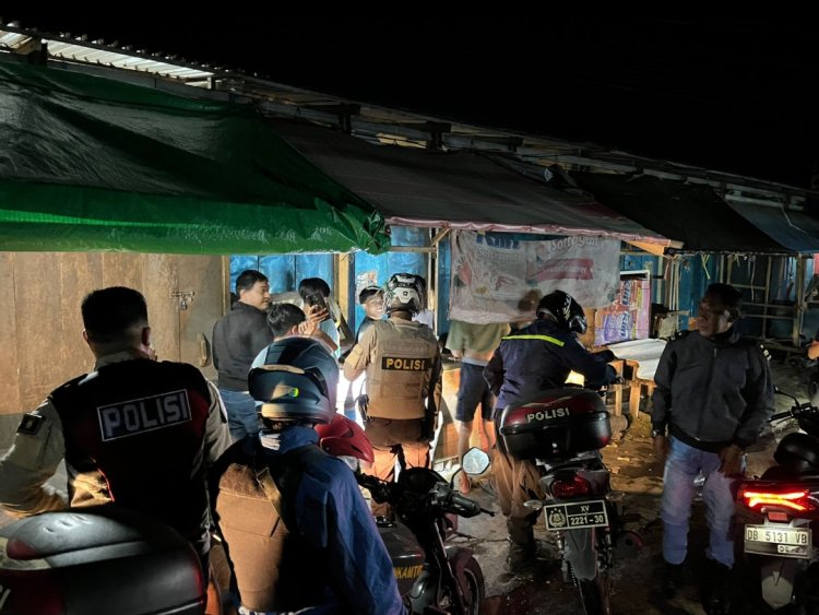 Cegah Premanisme dan Kejahatan Jalanan, Tim Patroli Wilayah Barat Polres Bitung Gencar Laksanakan Patroli