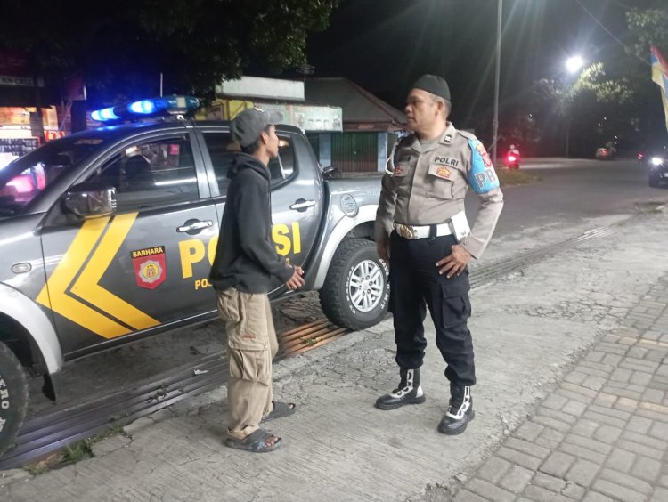 Antisipasi Tindak Pidana, Polsek Kebonpedes Gelar Patroli Wilayah