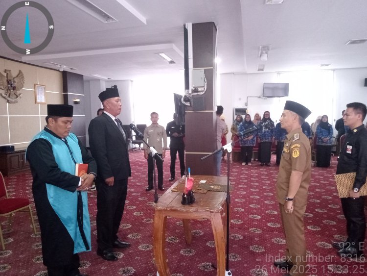 Bupati Kaur Gusril Pausi Lakukan Rotasi Kepemimpinan Dalam OPD