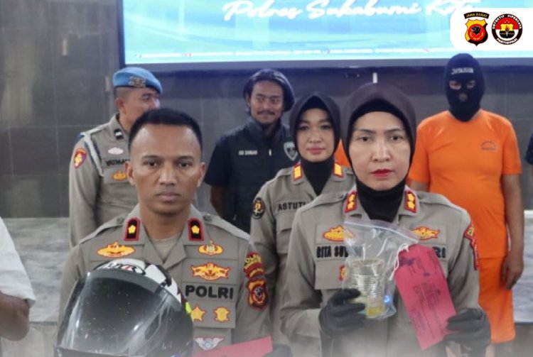 Pelaku Penyiraman Air Keras Terhadap Ibu dan Anak di Sukabumi Berhasil Diringkus Polisi
