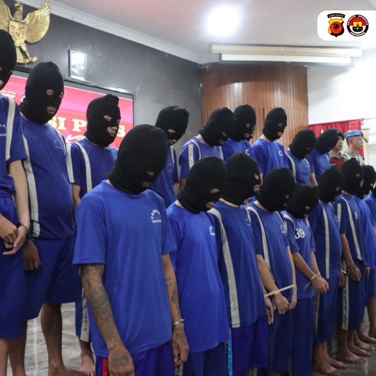 16 Kasus Peredaran Narkoba di Sukabumi Diungkap Polisi,19 Pelaku Diamankan