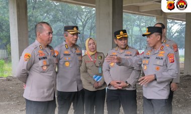 Kapolda Jabar Tinjau Progres Pembangunan Rumah Sakit Bhayangkara di Tegallega