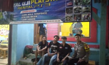 Bhabinkamtibmas Desa Kebonpedes Sambangi Warga dan Sampaikan Himbauan Kamtibmas