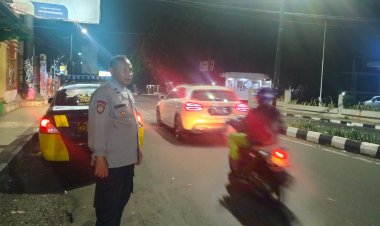Cegah Kejahatan, Polsek Cikole Tingkatkan Patroli Dialogis