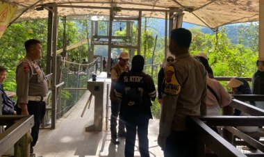 Berikan Rasa Aman dan Nyaman,Polsek Kadudampit Gelar Patroli Objek Wisata