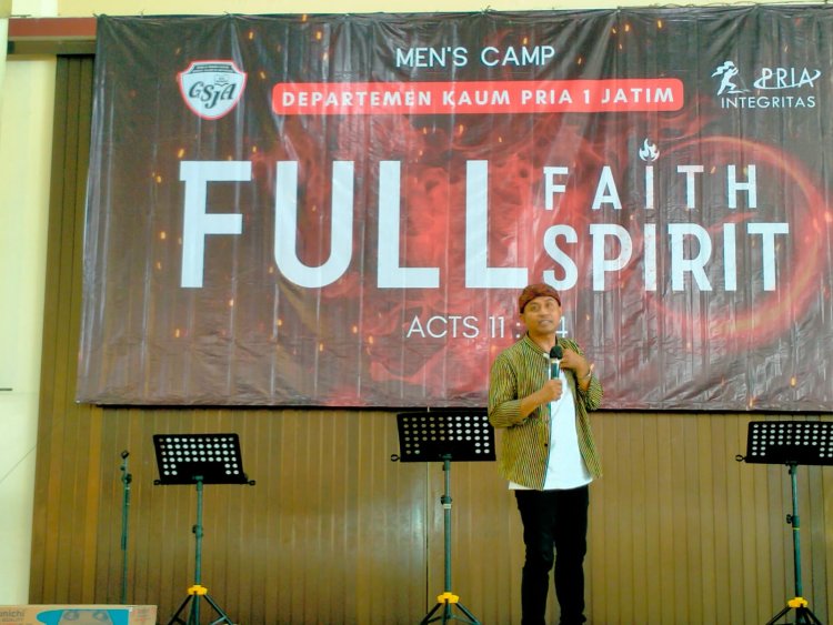 275 Pria Dibakar Roh dan Semangat di Men’s Camp GSJA Jatim!