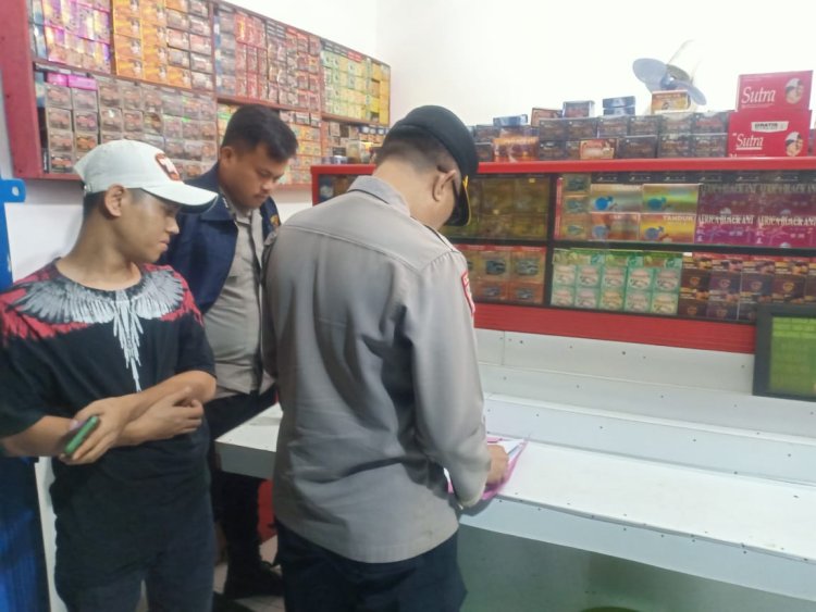 Cipta Kondisi,Polsek Warudoyong Menggelar Operasi Minuman Keras