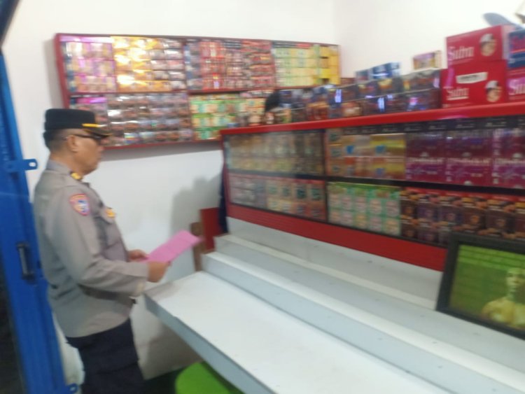 Cipta Kondisi,Polsek Warudoyong Menggelar Operasi Minuman Keras