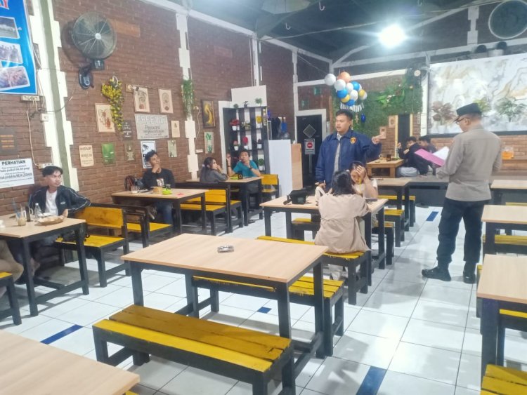 Cipta Kondisi,Polsek Warudoyong Menggelar Operasi Minuman Keras