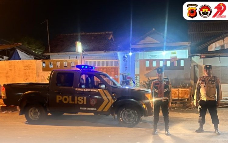 Polsek Sukra Intensifkan Patroli Malam Antisipasi Genk Motor, Tawuran dan Kejahatan C-3