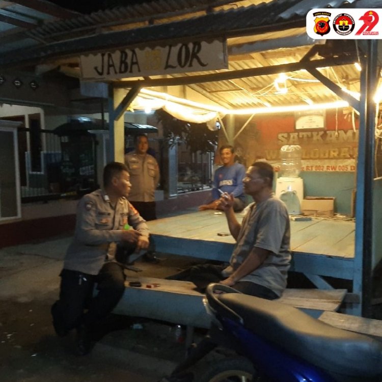 Polsek Sukra Intensifkan Patroli Malam Antisipasi Genk Motor, Tawuran dan Kejahatan C-3