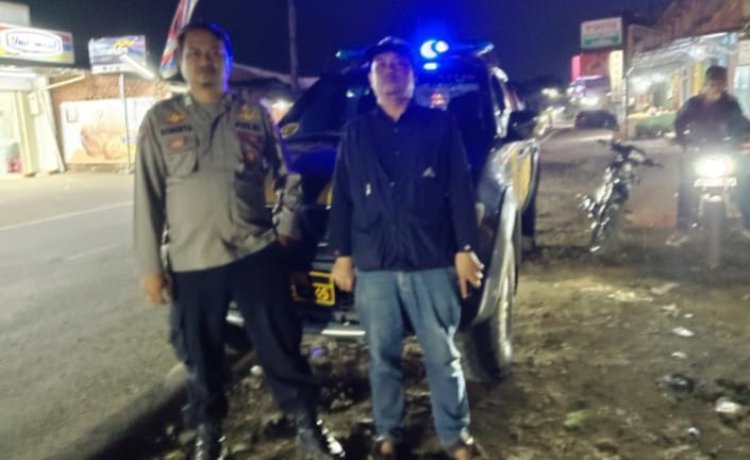 Antisipasi Tindak Kejahatan, Polsek Kebonpedes Gelar Patroli Malam Hari