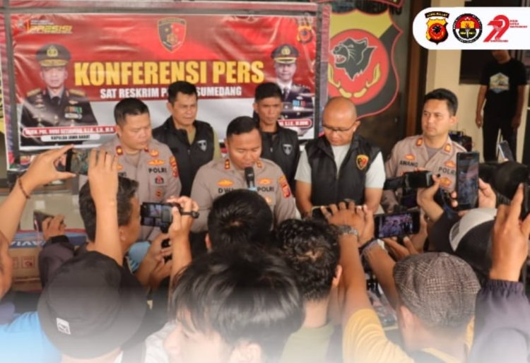 Polres Sumedang Bekuk Pelaku Premanisme,7 Orang Ditahan dan 15 Dibina