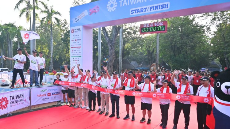 APTIKNAS Dukung Pelaksanaan Taiwan Excellence Happy Run di Tahun ke-10