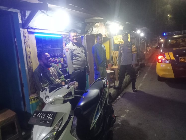 Tekan dan Minimalisir Peredaran Miras, Polsek Sukaraja Laksanakan Razia