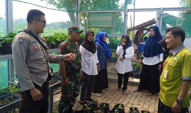 Sinergitas TNI -Polri, Bhabinkamtibmas Polsek Cibereum Bersama Babinsa Laksanakan Cooling Sistem