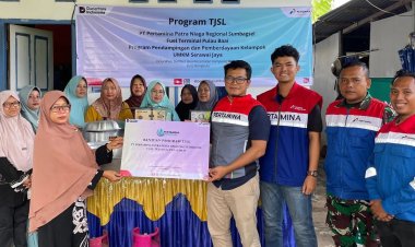 “Pertamina Tingkatkan Daya Saing UMKM Bengkulu dengan Menyalurkan Beragam Peralatan Produksi”