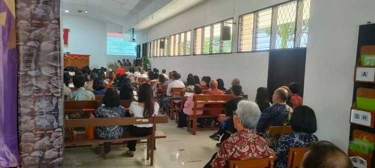 Berikan Rasa Aman dan Nyaman Bagi Jemaat, Polsek Cikole Gelar Patroli di Gereja
