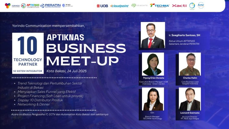 APTIKNAS Business Meetup Pengusaha IT Bekasi - Raih Peluang dan Tingkatkan Daya Saing di Era Digital!