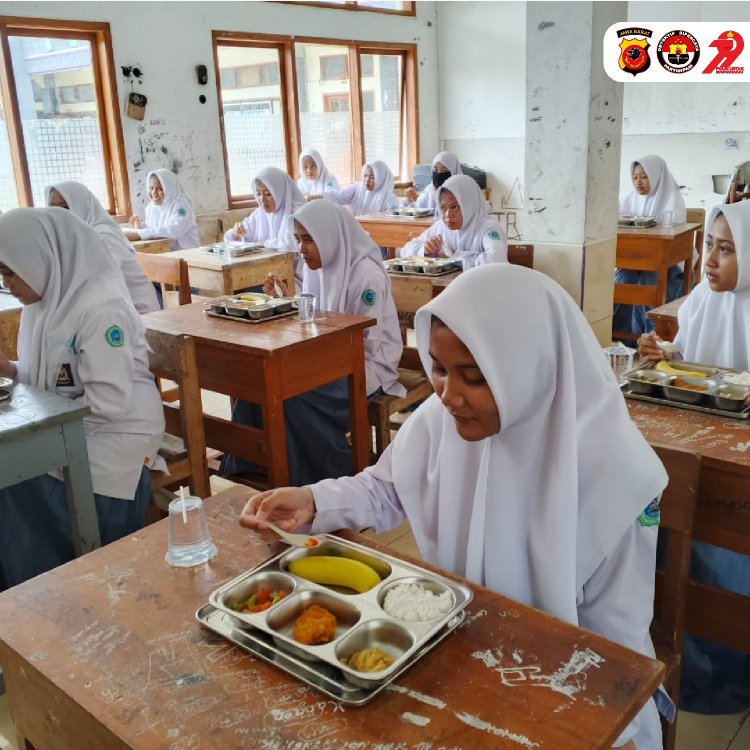 Polres Ciamis Dukung Peluncuran SPPG Mandiri di Panjalu