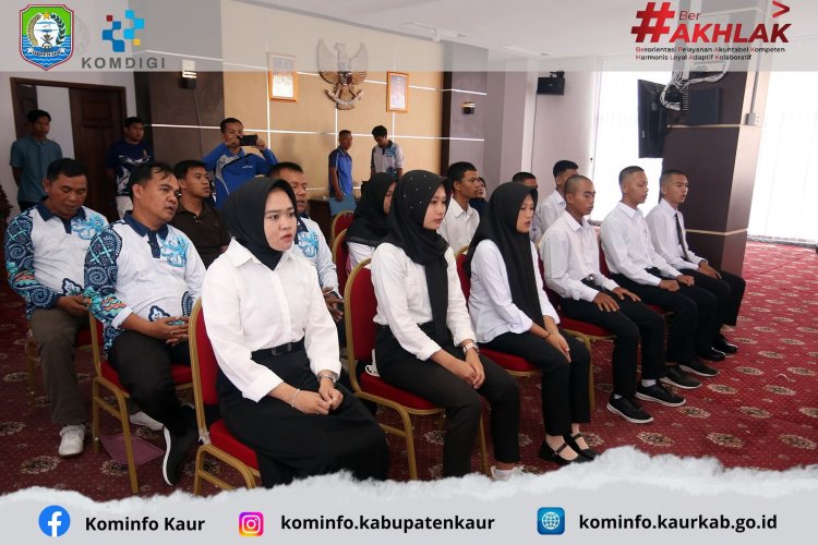 ﻿10 Taruna dan Taruni AUP KKP RI Asal Kabupaten Kaur dilepas Keberangkatannya.
