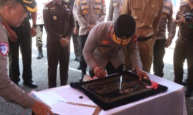 ﻿Kapolda Bengkulu Laksanakan Kunjungan Kerja ke Polres Kaur