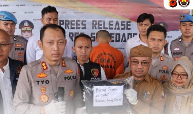 Polres Sumedang Tangkap Seorang Ayah Kandung di Duga Lakukan Tidak Senonoh Terhadap Anak