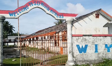 SD Negeri Miangas Rusak Lebih dari Setahun. Anggaran APBD Sudah Siap, Perbaikan Tunggu Tender.