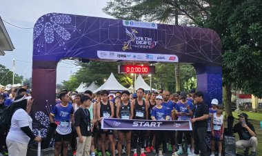 1.200 Peserta Meriahkan Kaltim Run Digifest 2025: Lari Sehat, Digitalisasi Maju