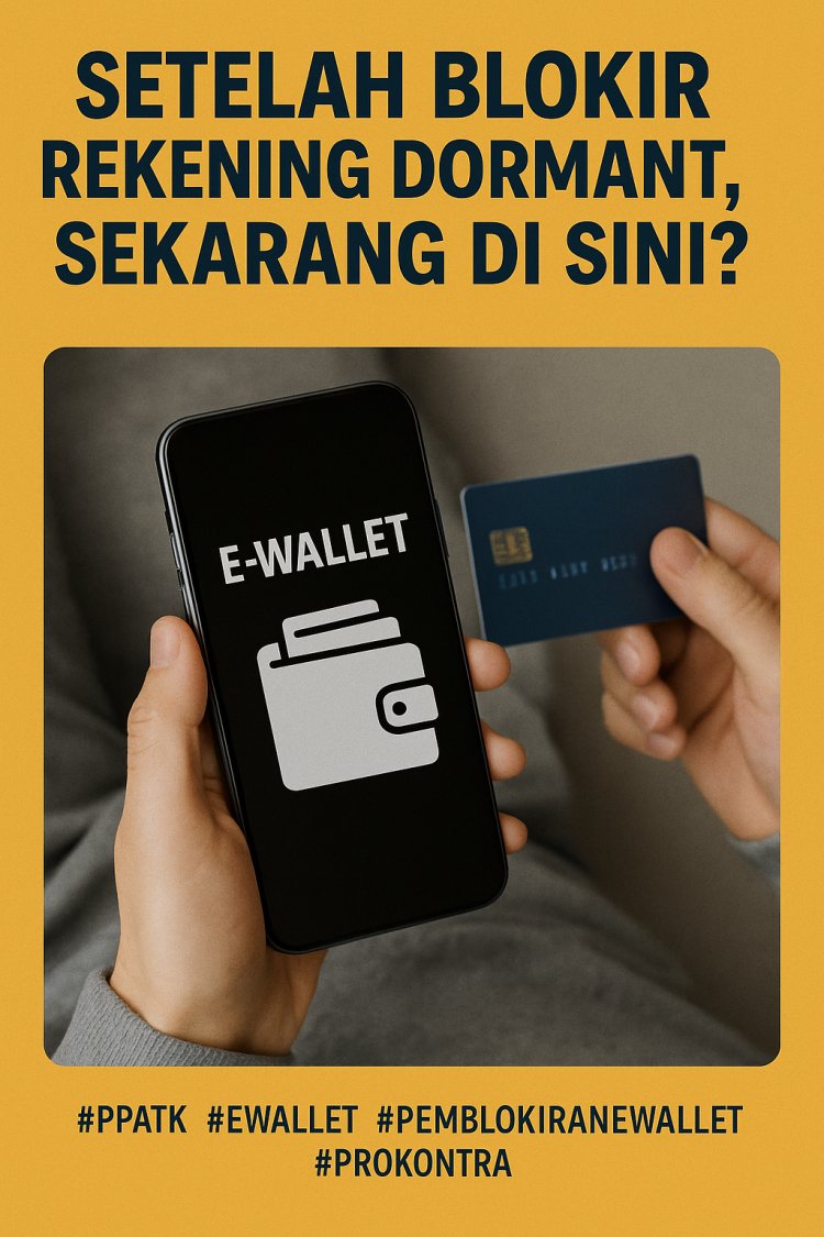 Setelah Blokir Rekening Dormant, PPATK Kini Kaji Pemblokiran E-Wallet Tidak Aktif