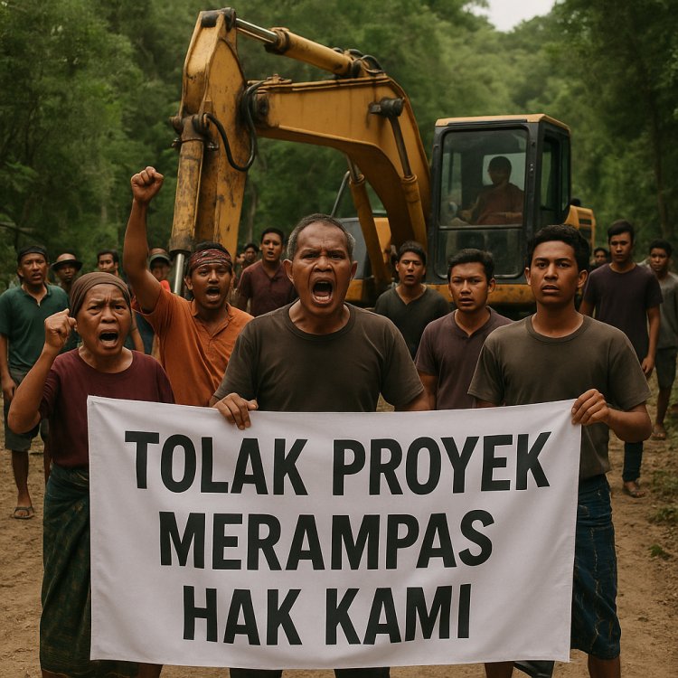 Warga Tolak Jalan ke Hutan Bowosie: UNESCO Mendesak Stop Proyek, “Pemerintah Tak Mendengar!”