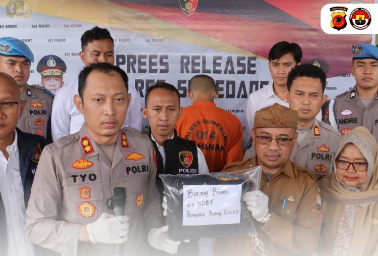 Polres Sumedang Tangkap Seorang Ayah Kandung di Duga Lakukan Tidak Senonoh Terhadap Anak
