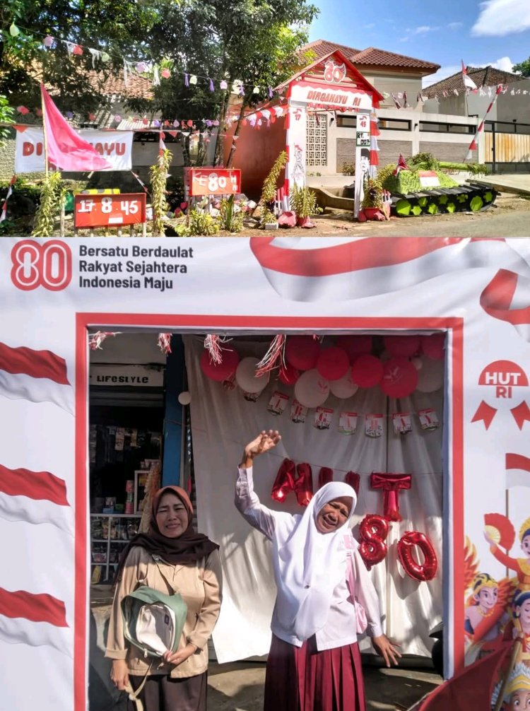 Lomba Menghias Gapura dan Penataan Lingkungan Bersih Sehat Tingkat Desa Semplak