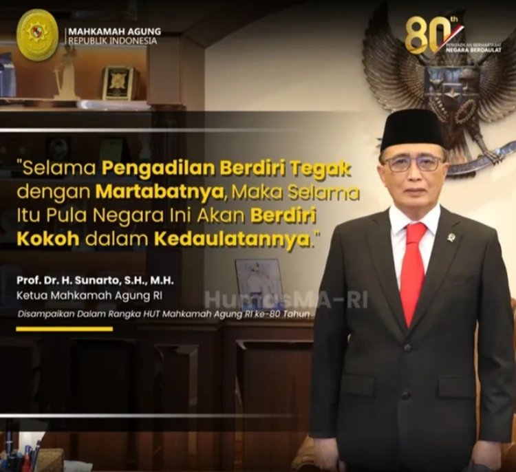 FORSIMEMA-RI: Pesan Moral Ketua MA di HUT MA ke-80 adalah Wujud Komitmen Bersama yang Wajib Diteladani