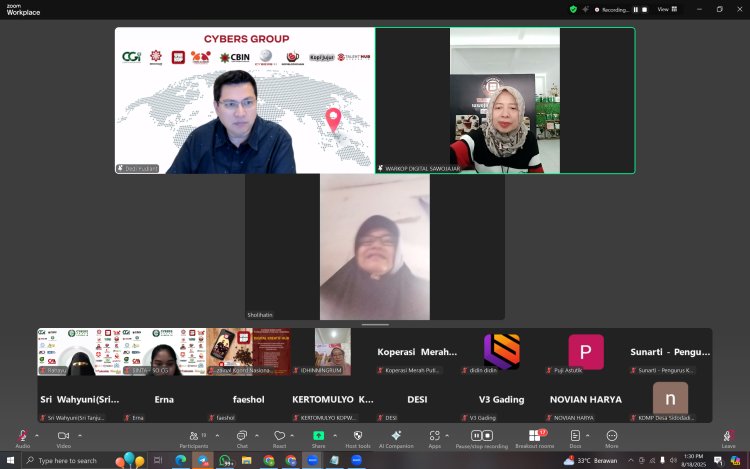 Warkop Digital Sawojajar Jadi Ruang Sinergi Koperasi Wanita, Koperasi Merah Putih dan UMKM, Dedi Yudianto Dorong Percepatan Transformasi Digital