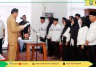 Bupati Gusril Pausi Kukuhkan Tim Pelaksana dan Fasilitator PUSKESOS SLRT-TRC SEASE SEIJEAN Kabupaten Kaur
