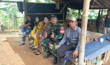 Serap Aspirasi Masyarakat, Babinsa Desa Semplak Gencarkan Giat Sambang