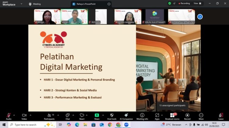 CYBERS ACADEMY Gelar Webinar Digital Marketing: 100 Mahasiswa Dapat Beasiswa Gratis