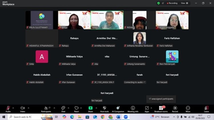 CYBERS ACADEMY Gelar Webinar Digital Marketing: 100 Mahasiswa Dapat Beasiswa Gratis