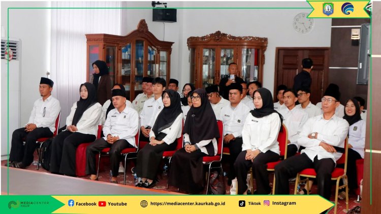 Bupati Gusril Pausi Kukuhkan Tim Pelaksana dan Fasilitator PUSKESOS SLRT-TRC SEASE SEIJEAN Kabupaten Kaur