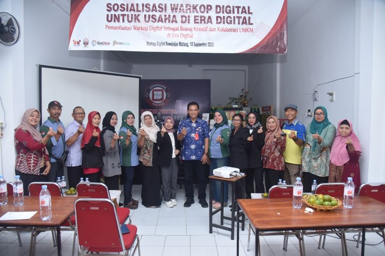 Warkop Digital Sawojajar Jadi Ruang Kreatif UMKM di Era Digital