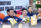 Polda Jabar Gagalkan Peredaran Jaringan Narkoba Internasional Dan Lokal