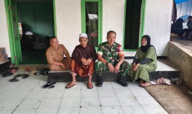 Babinsa Laksanakan Giat Sambang kepada Tokoh Agama dan Tokoh Masyarakat
