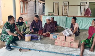 Babinsa Jalin Kedekatan dengan Masyarakat melalui Giat Sambang di Desa Binaan